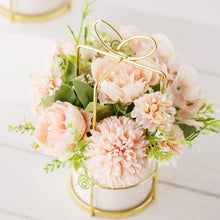 Load image into Gallery viewer, KIRIFLY Artificial Flowers Fake Peony Silk Hydrangea Flower with Vase Flower Décor Arrangements for Wedding Decoration Table Centerpieces