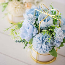 Load image into Gallery viewer, KIRIFLY Artificial Flowers Fake Peony Silk Hydrangea Flower with Vase Flower Décor Arrangements for Wedding Decoration Table Centerpieces