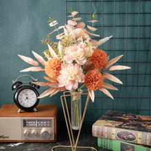 Load image into Gallery viewer, KIRIFLY Artificial Fake Flowers Plants Silk Flower Arrangements Wedding Bouquets Decorations Plastic Floral Table Centerpieces for Home Kitchen Garden Party Décor