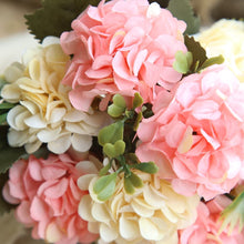 Load image into Gallery viewer, KIRIFLY Artificial Flowers,Fake Silk Mini Hydrangea Bulk Peony Flowers Wedding Decoration Bouquet Decor Plastic Flower Arrangements Table Centerpieces 3 Packs