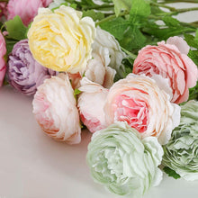 Load image into Gallery viewer, KIRIFLY Artificial Flowers, Fake Peony Flowers Silk 6pcs Flower Arrangements Decorations Plastic Flower Bouquet Decor Wedding Table Centerpieces (Pink)