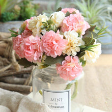 Load image into Gallery viewer, KIRIFLY Artificial Flowers,Fake Silk Mini Hydrangea Bulk Peony Flowers Wedding Decoration Bouquet Decor Plastic Flower Arrangements Table Centerpieces 3 Packs