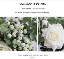 Load image into Gallery viewer, Artificial Flowers Silk Roses Fake Plants