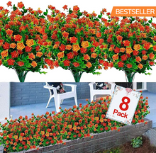 Load image into Gallery viewer, 8PCS Artificial Flowers Outdoor