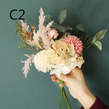 Load image into Gallery viewer, NEW Artificial Flower Dandelion Eucalyptus Hybrid Plant