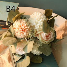 Load image into Gallery viewer, NEW Artificial Flower Dandelion Eucalyptus Hybrid Plant