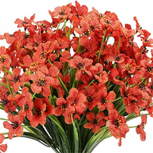 Load image into Gallery viewer, 12 Bundles Artificial Flowers Outdoor