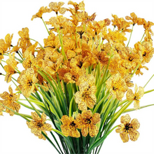 Load image into Gallery viewer, 12 Bundles Artificial Flowers Outdoor